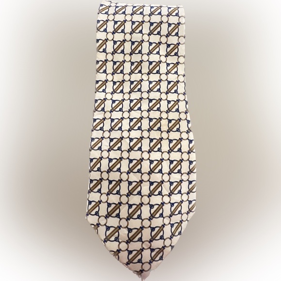 Burberry Vintage Tie 100% Silk - Picture 1 of 7